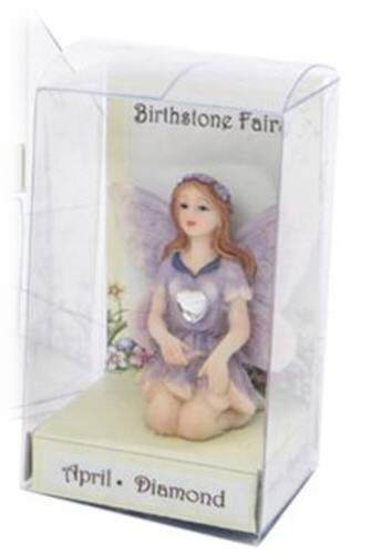 Wundersch&ouml;ne Elfe Figur Geburstagselfe mit Stein