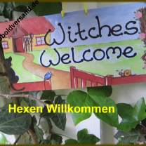 Hexenschild Küchenhexe