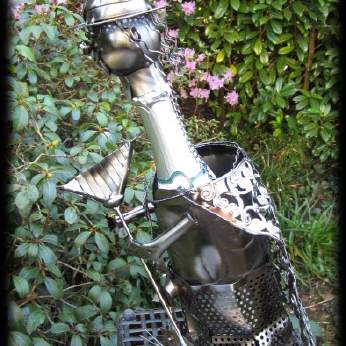 Figur Vintage Hexe stehend