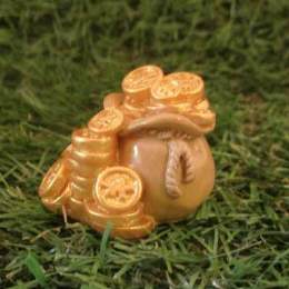 Miniatur Sack mit Goldtalern