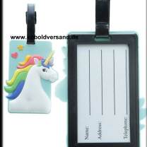 Riesen Tasche Einhorn blau Wäschebeutel