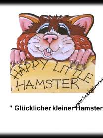 Schild für Hamster-Besitzer