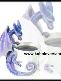 Drache mit LED Beleuchtung Eis