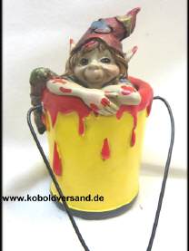 Pixie Kobold mit Eistüte