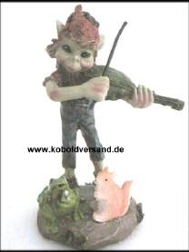 Pixie Kobold Geiger mit Frosch