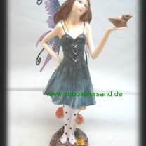 Dreamfairy Traum Fee  kniend gelb