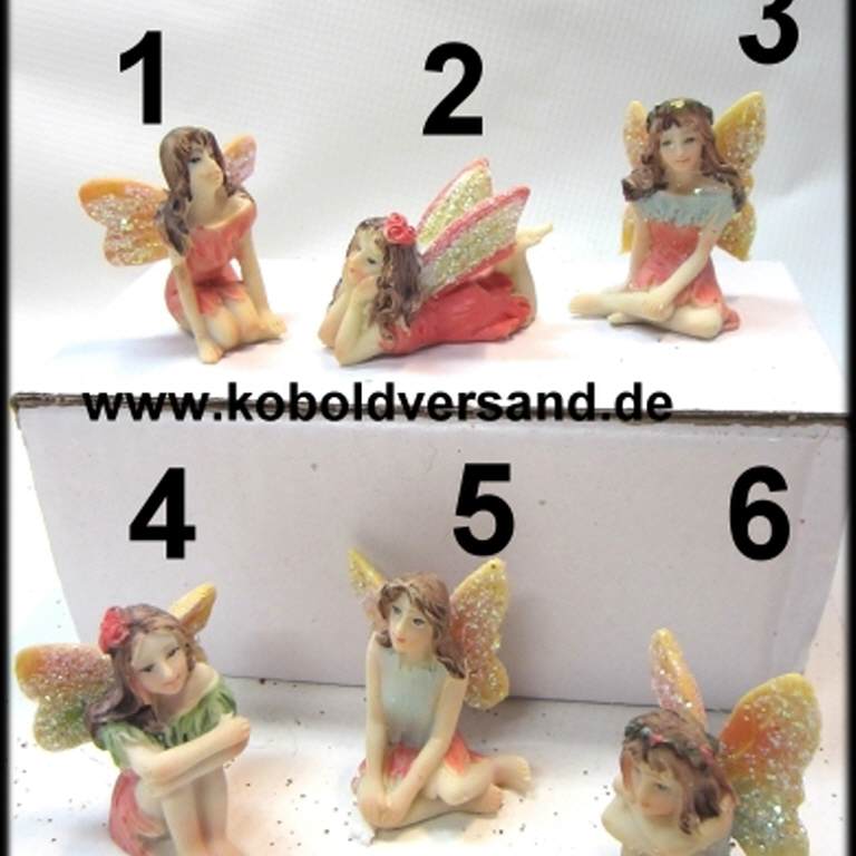 Feen-Figuren Für Den Garten – 16 Süße Miniaturen Aus Harz