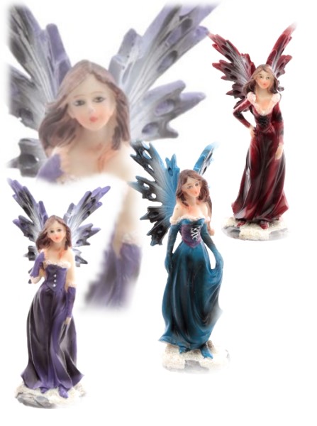 Kleine Elfenfigur Winter